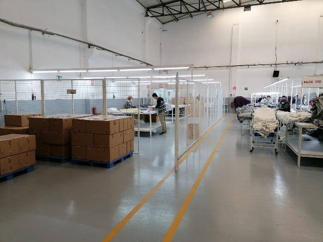 EMY Textile üretim tesisi